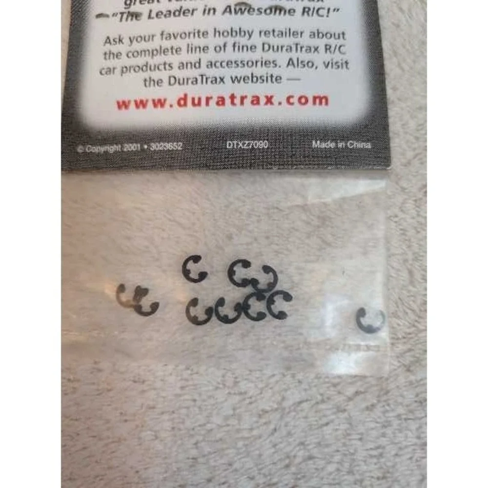 DuraTrax DTXC7631 E-Clip 2.5MM RC Car Parts Hobby Grade New